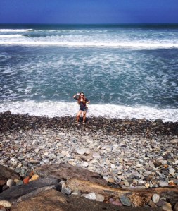 Beach Miraflores, Lima, Peru