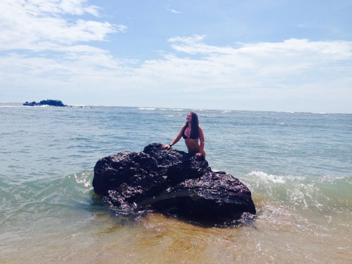 Channeling my inner mermaid in El Salvador