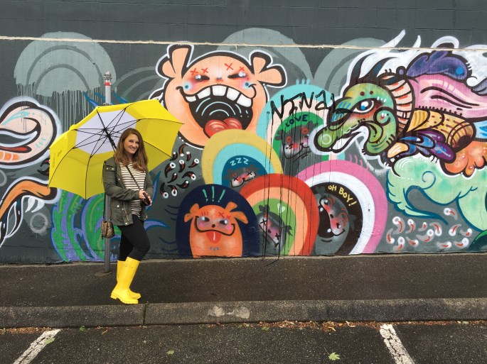 Graffiti wall in Seattle, Washington