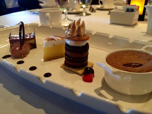 Desert at the Crown Grill on the Crown Princess Alaskan Cruise ship