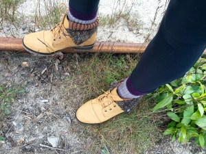 Hiking boots are the best!