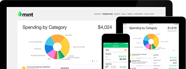 Mint budget software