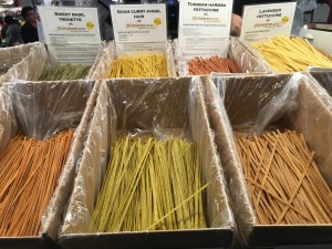 Pasta in Pike Place Market in Seattle, Washington