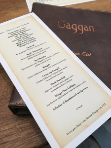 Eating at Gaggan in Bangkok, Thailand
