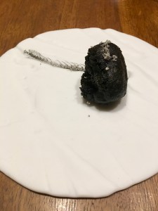 Charcoal at Gaggan in Bangkok, Thailand