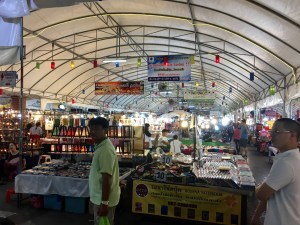 The night market in Chiang Mai, Thailand