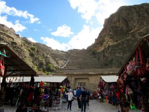 Ruins in Ollantaytambo, Peru