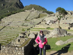 Atop Machu Picchu, Peru