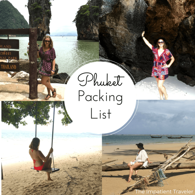 Phuket packing guide
