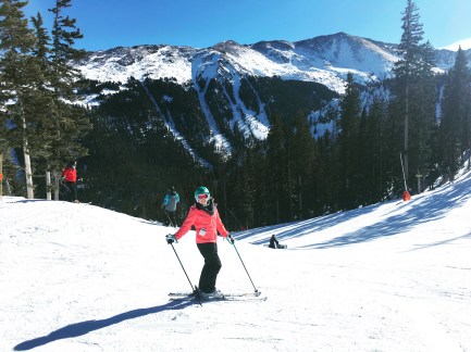 Skiing in Taos, New Mexico