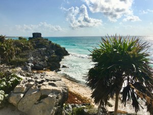 The ruins in Tulum, Mexico