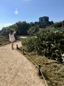 The ruins in Tulum, Mexico