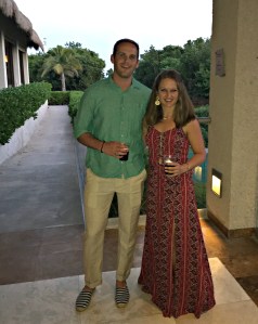 About to dine at Passion by Martín Berasategui in Playa Del Carmen