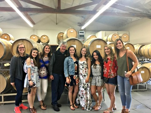 Hanging with Loxton at Loxton Winery in Sonoma, CA