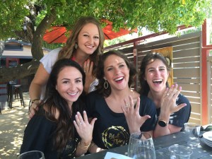 Having fun at Roche Winery in Sonoma, CA