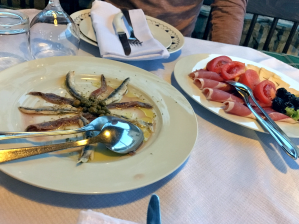 Dinner at Stori Komin on the island of Hvar, Croatia