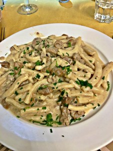 Dinner in Rome, Italy