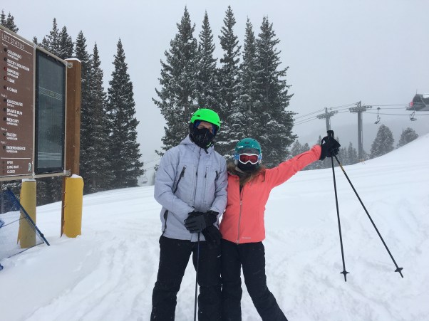 Skiing in Breckenridge, Colorado
