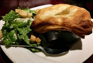 Venison pot pie at the Blue Stag in Breckenridge, Colorado