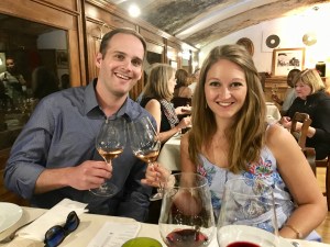 Cheers from Villa Li Corti in Italy