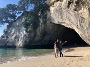 Cathedral Cove in New Zealand