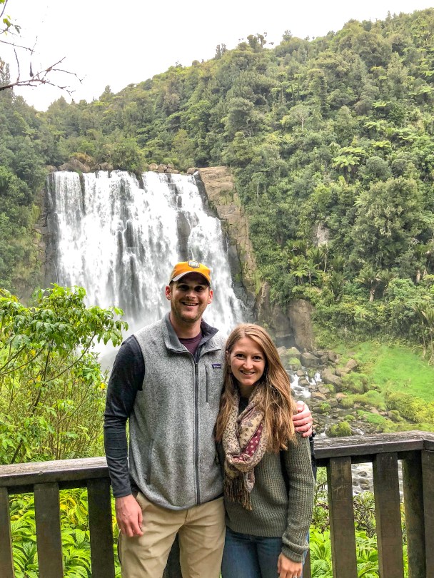 Marokopa Falls in New Zealand