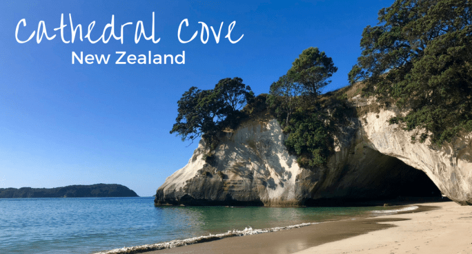 Cathedral Cove in New Zealand