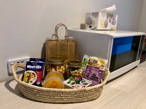 Our room at the Tongariro Suites @ The Rocks in Tongariro, New Zealand