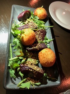 Dinner at the Cyprus Tree in Ohakune, New Zealand