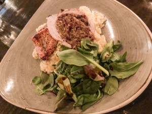 Dinner at the Cyprus Tree in Ohakune, New Zealand