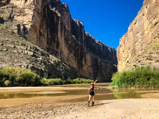 Kayaking through Big Bend National Park, Texas