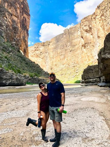 Kayaking through Big Bend National Park, Texas