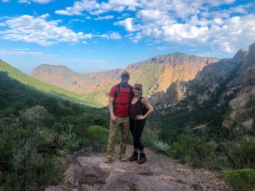 Hiking the Lost Mine Trail in Big Bend National Park, Texas