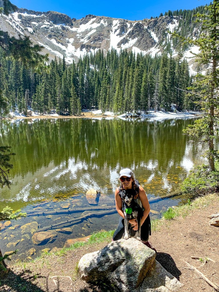 Nambe Lake in Santa Fe, NM